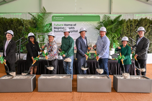 Groundbreaking at Baptist Health Sunrise Hospital