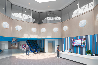 Transforming facilities from retail to healthcare